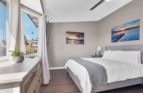 Mission Valley West House | Inviting Oceanfront Retreat with Firepit and Kitchen Amenities