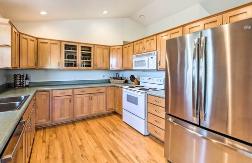 Timberland Acres House | Inviting Hilltop Haven with Deck, Grill & Scenic Views
