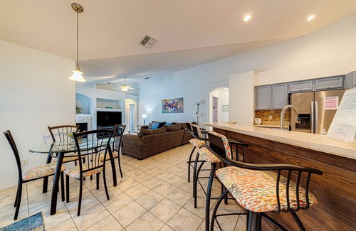 Orange Tree Villa | Relax in a Private Pool Oasis with Spa Amenities
