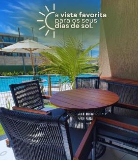 Porto de Galinhas Apartment | Beachfront Haven: Makia Beach 023A with Ocean Views