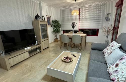 Plaza de Toros Vieja Apartment | Oceanfront Escape at Malaga Estación Ave Playa Hotel