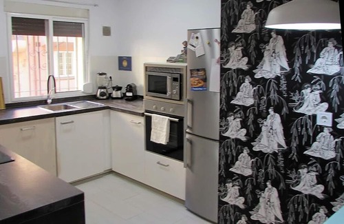 La Caleta Apartment | Malagueta: 50m to Beach with Direct Sea Views & Pool