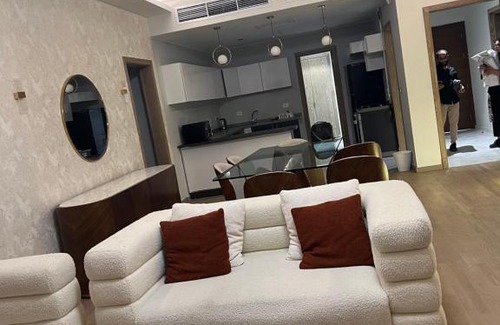 6th of October City Apartment | Unforgettable Stay at Mall of Arabia Towers with Pool Access