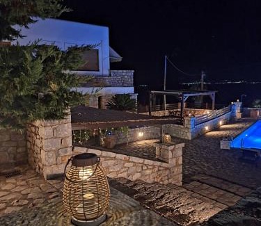 Mavrovouni Apartment | Oceanfront Malvazios Villas #5 with Pool & Top Guest Rating
