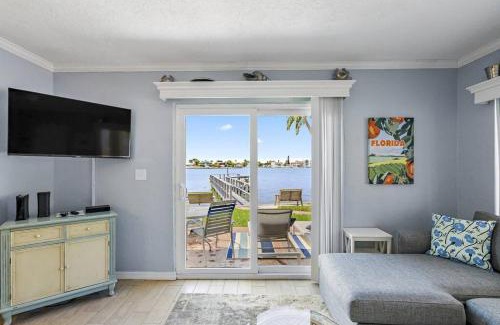 Treasure Island House | Malyn 108: Waterfront Condo with Private Patio & Pet Friendly