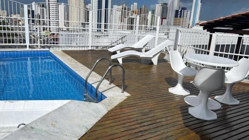 Loteamento Oceania II Apartment | Incredible Manaíra Flat 206 with Oceanfront Views