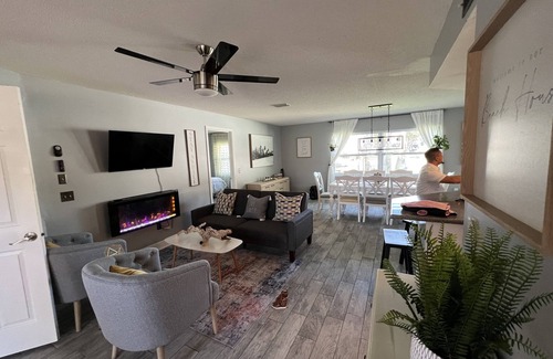 Dixie Shores House | Experience Manatee Cove: Waterfront Home with Boat Lift