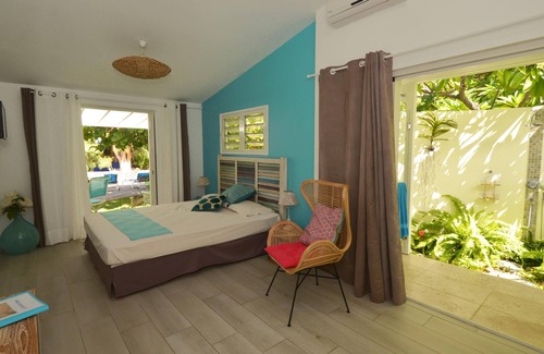 La Saline Les Bains Bed & Breakfast | Garden View Manguier Room - Rated 10/10 with Pool Access