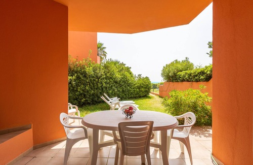 La Chullera Ski Chalet | Manilva Beach 52: Ocean View Townhouse with Pool Access