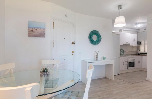 La Chullera Apartment | Discover Manilva Playa: Oceanfront Retreat with Pool Access