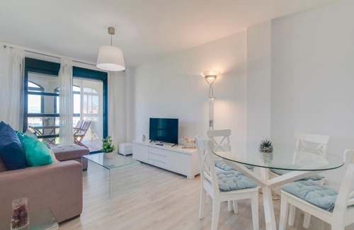 La Chullera Apartment | Discover Manilva Playa: Oceanfront Retreat with Pool Access