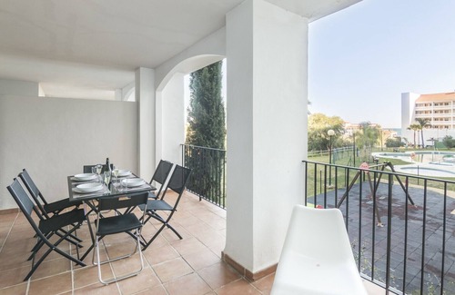 Puerto de la Duquesa Apartment | Experience Manilva Playa 2187: Oceanfront Escape with Spa