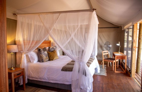 Maun Cabin | Discover Mankwe Tented Retreat: 4-Star Pool and Spa Escape