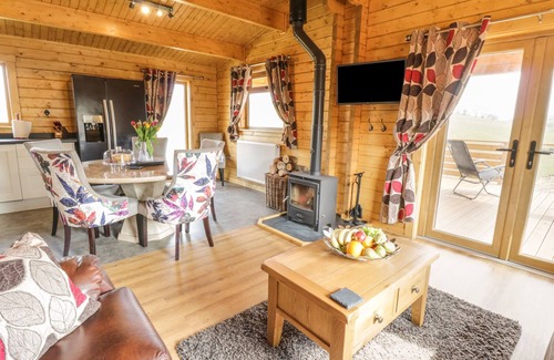 Bettws Cedewain Cottage | Family-Friendly Red Kite Lodge at Manor Farm in Newtown
