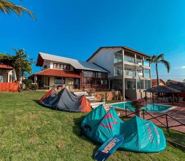 Coqueiro House | Pet-Friendly Mansão do Kite with Oceanfront Pool Access