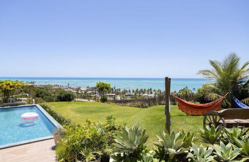 Passo de Camaragibe Villa | Elegant Mansão Vista de 180º com vista para o mar