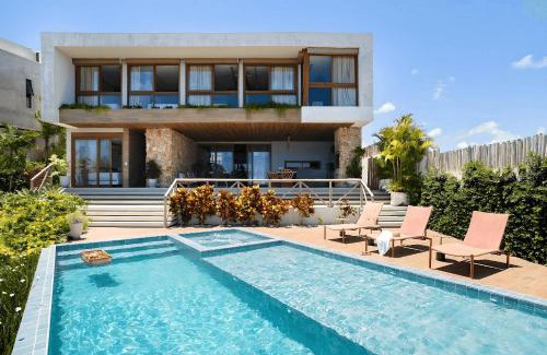 Passo de Camaragibe Villa | Elegant Mansão Vista de 180º com vista para o mar