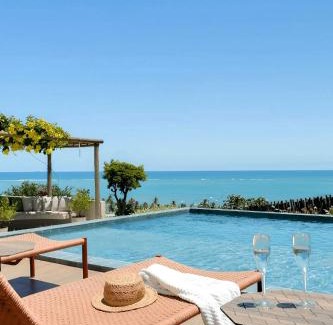 Passo de Camaragibe Villa | Elegant Mansão Vista de 180º com vista para o mar