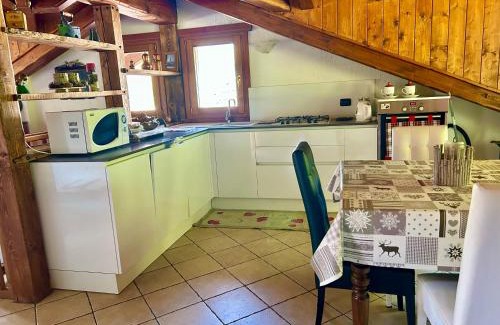 La Thuile Apartment | Bright Mansarda with Hot Tub & Kid-Friendly Amenities