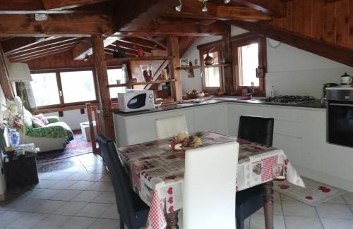 La Thuile Apartment | Bright Mansarda with Hot Tub & Kid-Friendly Amenities