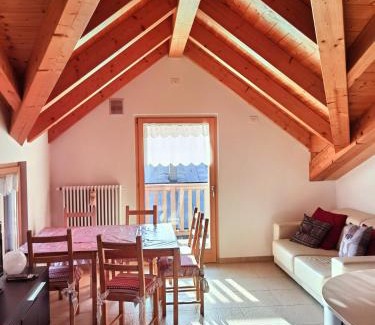 Ossana Apartment | Discover Family-Friendly Comfort at Mansarda Trentino-Campiglio