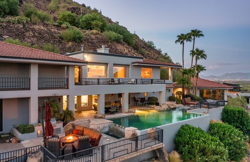 Paradise Valley House | Mountain Mansion Retreat: Breathtaking Camelback Views