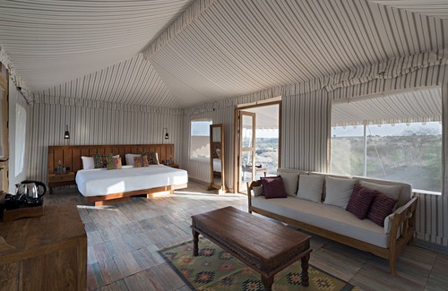 Shergarh Resort | Discover MANVĀR Kumat Thar Serenity Camp with Pool & Breakfast
