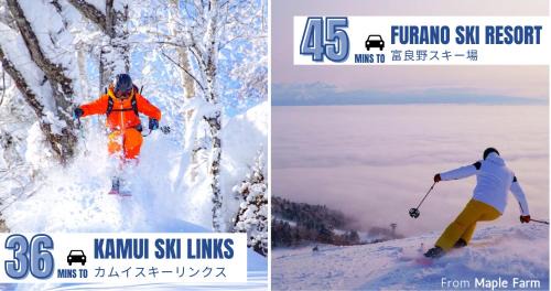 Asahikawa House | Charming Maple Farm: Family-Friendly Retreat with High Ratings
