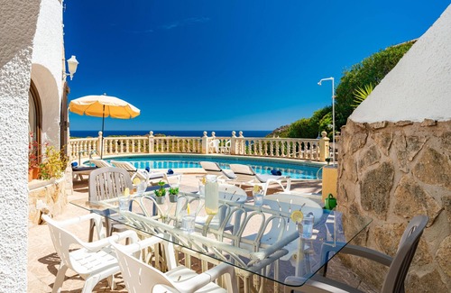 Mar Azul House | Oceanfront Escape at Mar Azul Barraka by Interhome