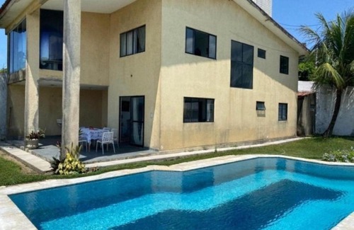 Jacarecica House | Relax at Mar Azul Pousada: Oceanfront Haven with Pool