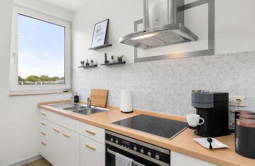 Uerdingen Apartment | Stylish Maracoón Design Apartments in Krefeld Uerdingen