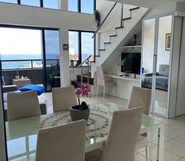 Salvador Apartment | Oceanfront Duplex with Breathtaking Views and Spa Access
