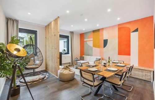 Braunschweig City Center Apartment | maremar Design: Central Stay with High-Speed WiFi & Balcony