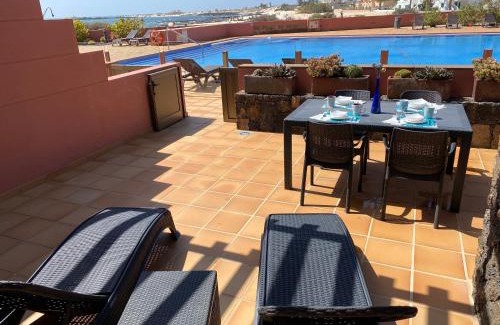 Los Lagos Apartment | Oceanfront Getaway at Marfolín 8 with Pool Access