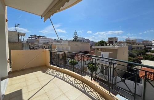 Korithion Apartment | Oceanfront Maria Beach Apartment with Top Amenities in Korinth