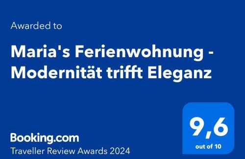 Dettingen an der Erms Apartment | Maria's Ferienwohnung - Modern Elegance with Ocean Views