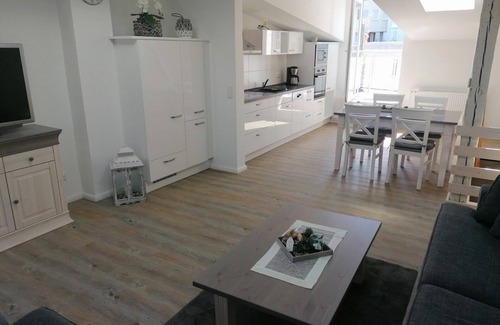 Wismar Apartment | Guest Rated 10/10: Marienblick Hotel with Family Kitchen