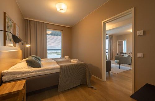 Kalajoki Apartment | Marina Chalets A37 by Hiekka Booking - sisältää liinavaatteet ja loppusiivouksen