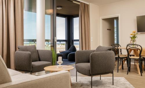 Kalajoki Apartment | Marina Chalets B13 by Hiekka Booking - sisältää liinavaatteet ja loppusiivouksen