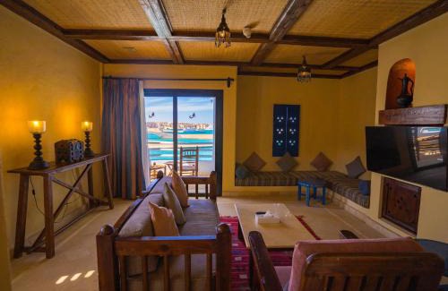 Port Ghalib Cabin | Relax at Marina Lodge: Beachfront Bliss & Spa Retreat