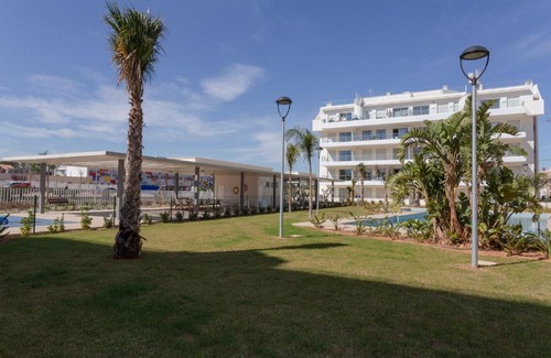Denia Apartment | Prime Location at MARINA REAL 4 by the Marina with Pool