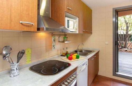 Calafat Apartment | Oceanfront Retreat at Marina Sant Jordi by Interhome