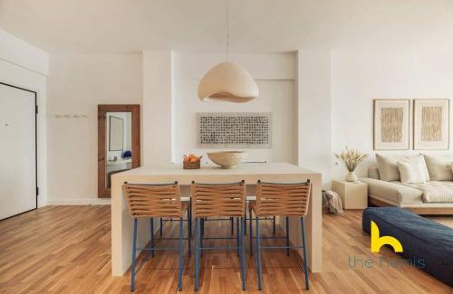 Pasalimani Apartment | Marina View Haven - King Beds and Cosy Fireplace