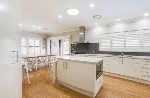 Yamba Apartment | Family-Friendly Marina Views with Pool and Kitchen Access
