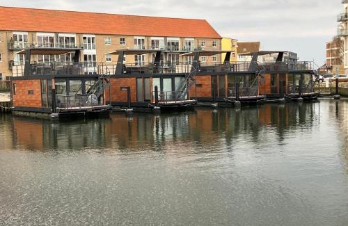 Nykobing Falster Boat Rental | Family-Friendly MarinaVilla with Kitchen & 9/10 Guest Rating