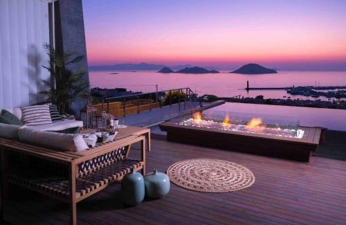 Turgutreis Villa | Indulgent Ocean View Villa - Marinhill, 4-Star Rated Stay