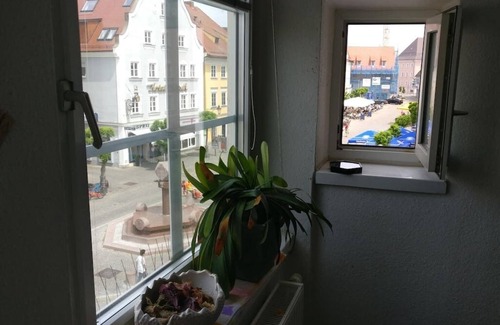 Guenzburg Apartment | Cozy Marketplace Apartment with Kitchen Amenities Awaiting You