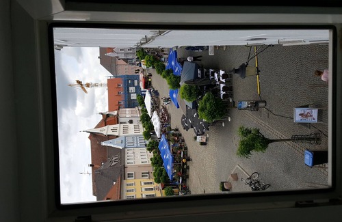 Guenzburg Apartment | Cozy Marketplace Apartment with Kitchen Amenities Awaiting You