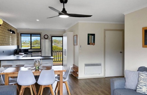 Bermagui Apartment | River View Retreat at Marlin Waters 8 with Pool Access