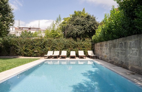 Centro / Baixa Apartment | Experience Marquês Garden House: Rated 9.4 with Pool & Spa